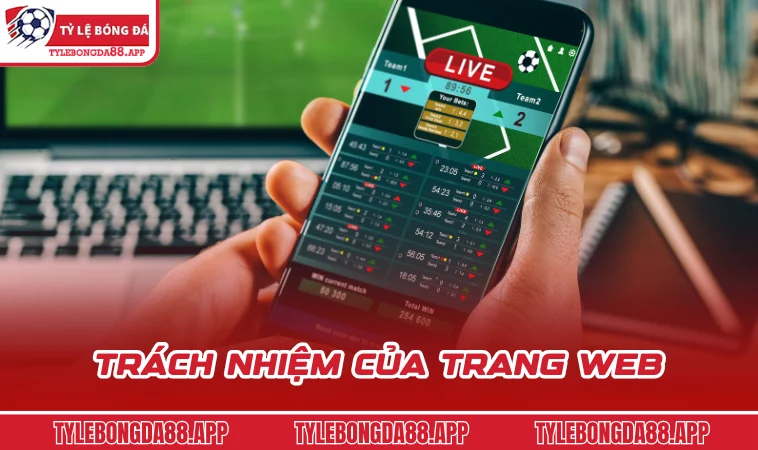 trach nhiem cua trang web Trách nhiệm của trang web