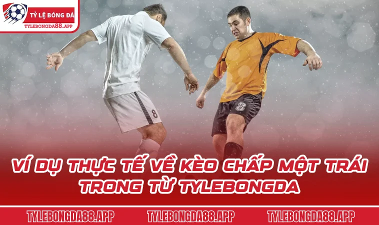 vi du thuc te ve keo chap mot trai trong tu tylebongda Ví dụ thực tế về kèo chấp một trái trong từ Tylebongda